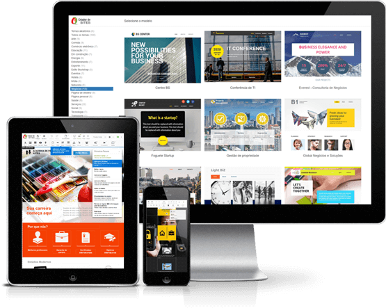 Criador de Sites Responsivo