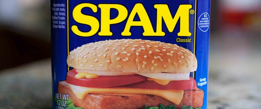 SPAM, presunto e comédia