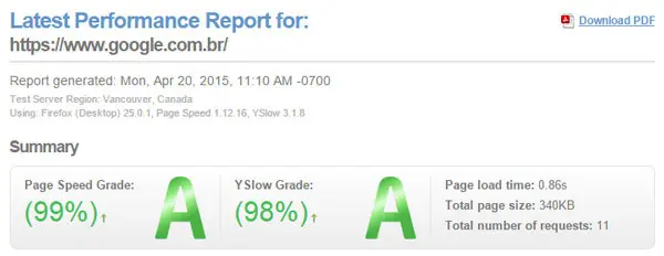 Conheça 02 ferramentas grátis para testar a performance do seu site - Blog  da Yogh