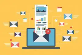 gerenciar e-mail