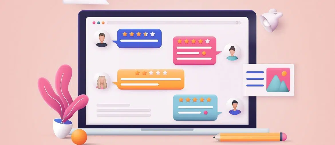 interação online