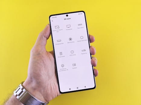 Aplicativo financeiro com interface intuitiva.