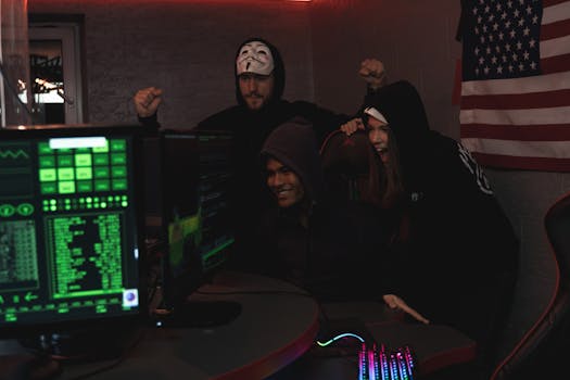 Treinamento de equipe para reconhecimento de ameaças digitais.