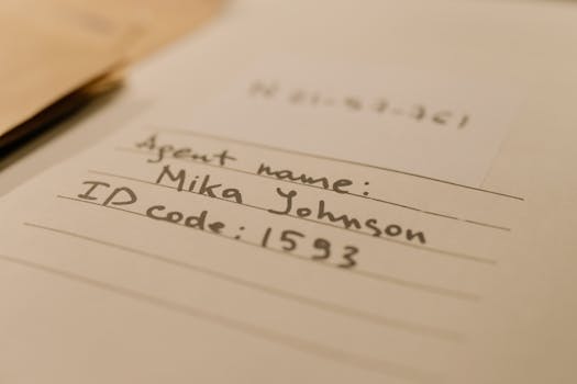 Exemplo de nomes claros e descritivos no código.