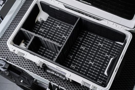 Exemplo de layout responsivo com grades flexíveis.