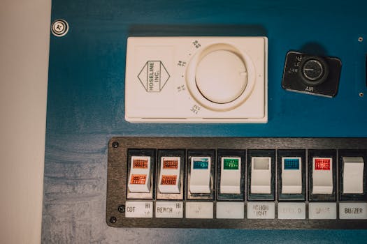 Visualização de interface de painel de controle.