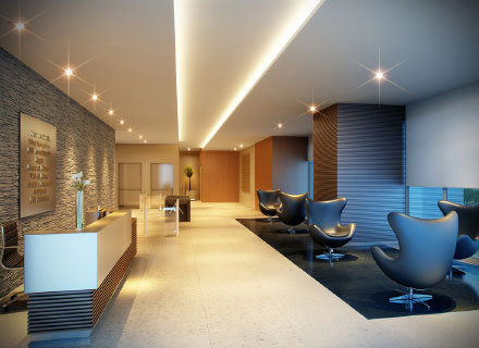 Hall de recepção