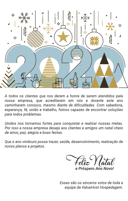 Feliz Natal e Próspero Ano Novo